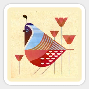 California Quail Sticker